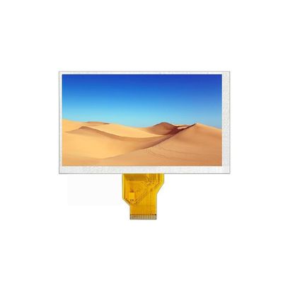 7 Inch LCD Display Module 50 Pin Dot Matrix Screen 800x480 320 Brightness