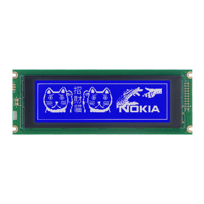 Good price 5.1 Inch Graphic Dot Matrix LCD Screen 22pin Parallel Port Interface Resolution 240*64 Brightness 350 Driver IC RA6963 With PCB Board online