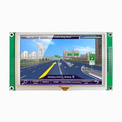 Good price 5 Inch Resistive Touch Screen 250 Cd/m2 Car Dashboard Touch Screen 800x480 With PCBA Board online