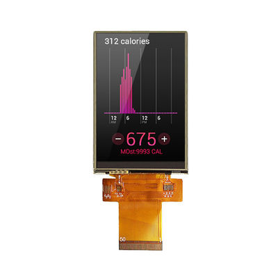 Good price 3.5 Inch TFT LCD Display 320*480 Resolution 50 Pin SPI Interface Display 250 Brightness online