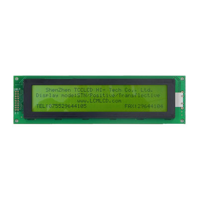 Good price 6 Inch COG LCD Display 350 Cd/M2 Character LCD Display 40x4 Driver IC AIP31066 online