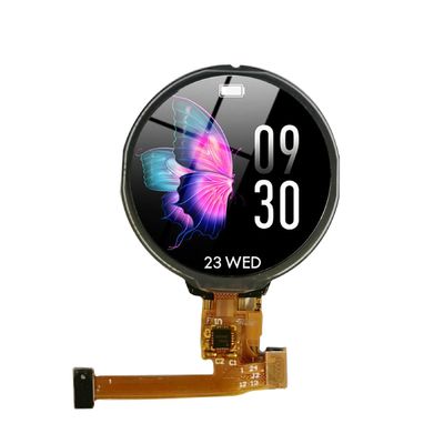 Good price 1.28 Inch LCD Module 300 Cd/M2 Round Display Screen 240x280 Full Viewing Angle online