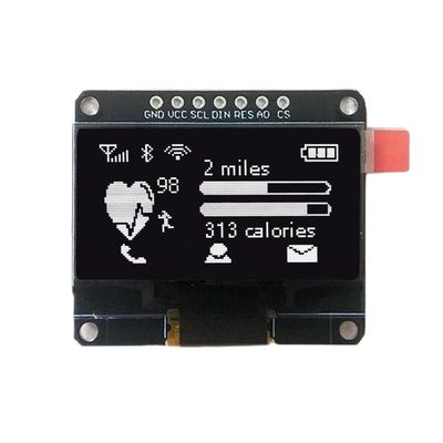 Good price 1.3 Inch OLED Display Module 350 Cd/M2 SSD1306 OLED Display 7 Pin Spi Interface online