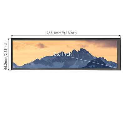 Bom preço. 8Ecrã táctil de exibição de automóveis de 0,8 polegadas 600 Cd/M2 HDMI Ecrã táctil capacitivo 480X1920 on-line
