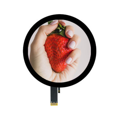 Good price 5 Inch Round LCD Display 1080x1080 Circle Touch Screen 50 Pin Driver IC HX8399C/GT911 online