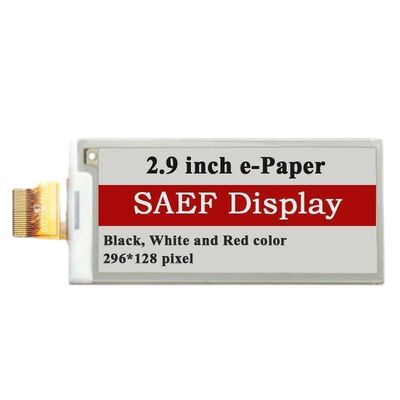 Un buen precio. 2.9 pulgadas E módulo de papel duradero luz solar Legible pantalla 128x296 interfaz SPI en línea