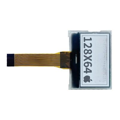 Good price 200 Cd/M2 Monochrome LCD Display 128x64 Dot Matrix LCD Display online