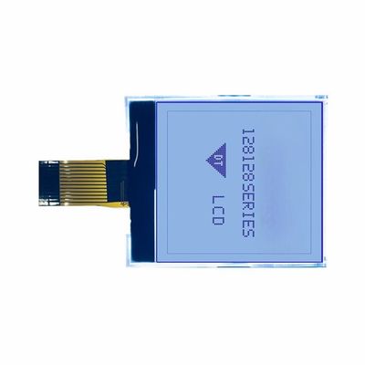 Good price 600 Cd/M2 Monochrome LCD Panel 128x128 LCD Display SPI Interface online