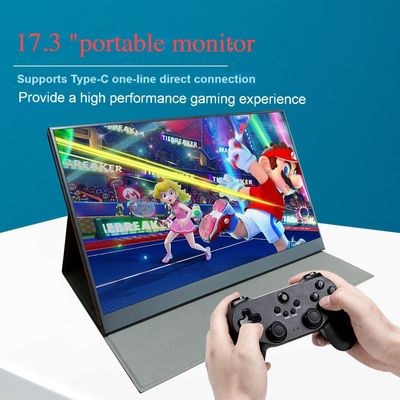 Good price 1920x1080 Portable LCD Screen 17.3 Inch Portable Monitor For Laptop online