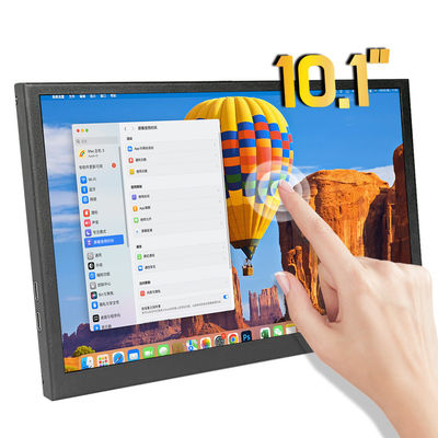 Good price 10.1 Inch Portable LCD Monitor 1024x600 Capacitive Touch Screen Monitor 300 Cd/M2 online